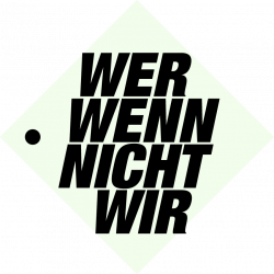 werwennnichtwir Logo Weiss