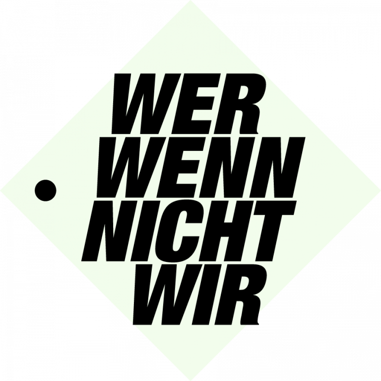 werwennnichtwir Logo Weiss